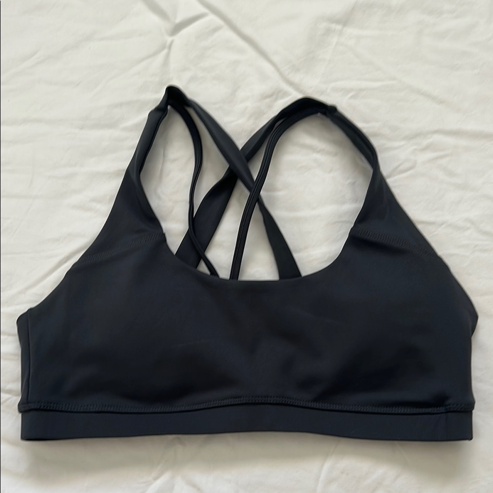 Buff Bunny Charcoal Sports Bra
